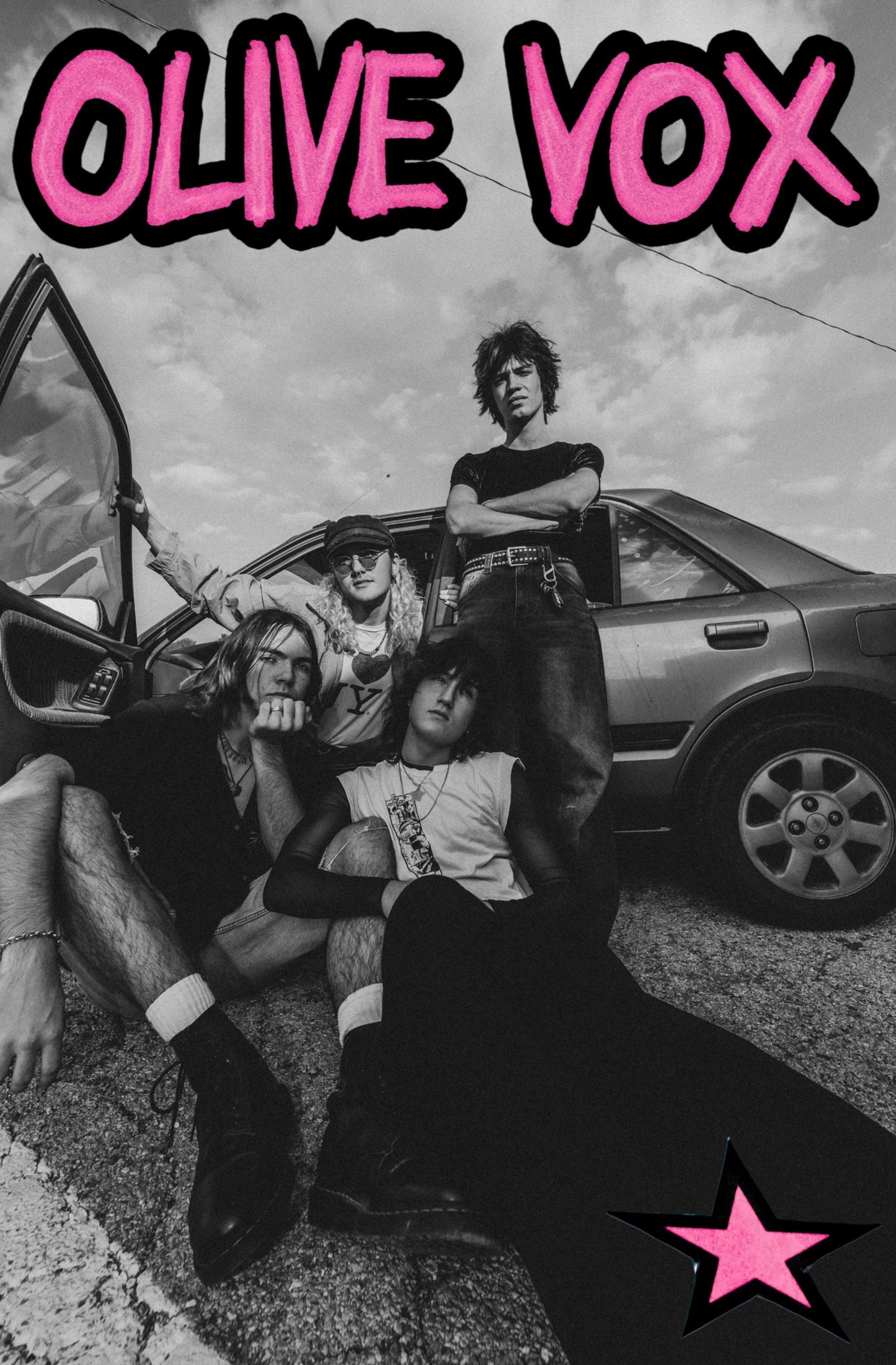 Autographed Olive Vox Poster